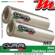 Silencieux Pot d'échappement GPR TRIUMPH Speed Triple 1050 2010