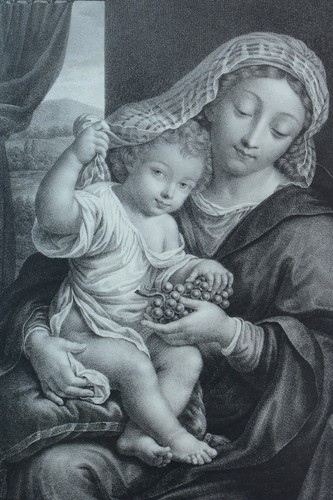 Grande lithographie gravure