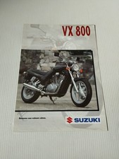 Suzuki VX 800 de 1996 Prospectus Catalogue Brochure Moto