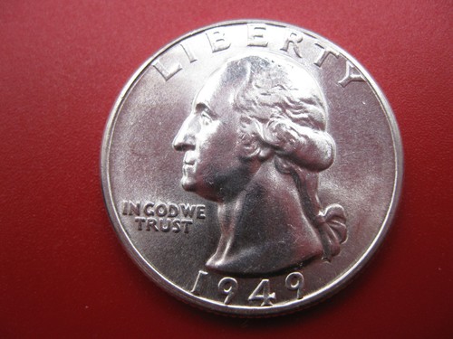 1949 washington quarter dollar - quarter,