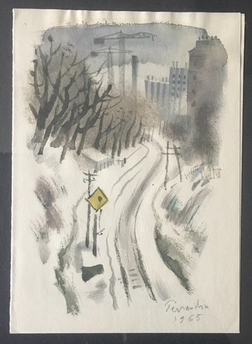 Perraudin paul aquarelle - perraudin,