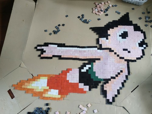 Kit mosaïque space invader - kit,