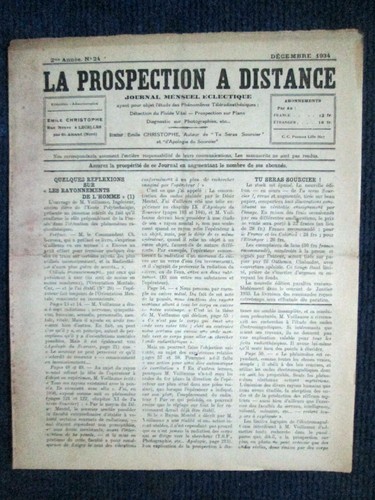 Prospection distance 24 - à,