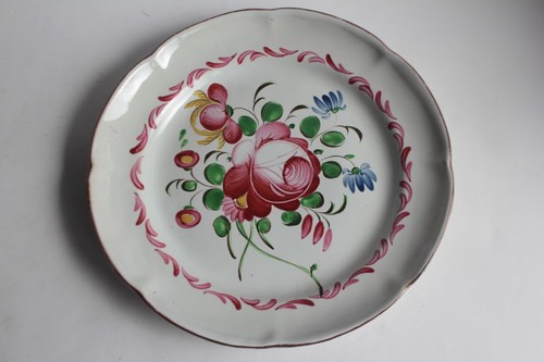 Assiette faïence est - de, les