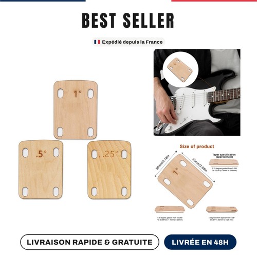 Cales manche guitare - de,