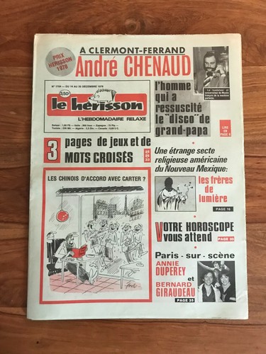 Journal hérisson 1704 - le, n°