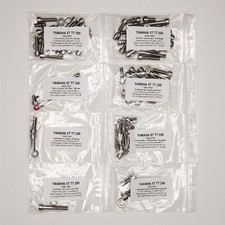 YAMAHA XT TT 250 1980-1983 Kit vis BTR inox moteur complet XT250 TT250