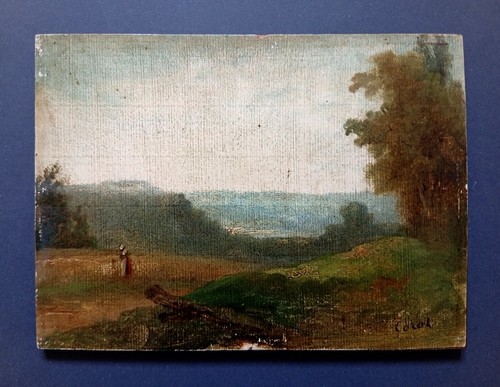 Tableau ancien école - , de