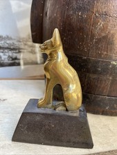 Sculpture chat bronze - sculpture,