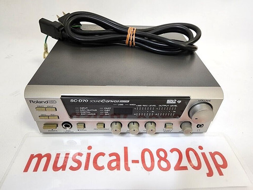 Roland d70 sound canvas - sc-d70,