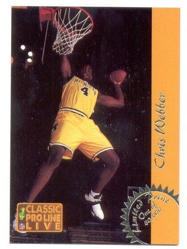 1993 pro line chris webber - pro,