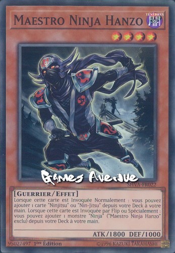 Maestro ninja hanzo - yu-gi-oh, !