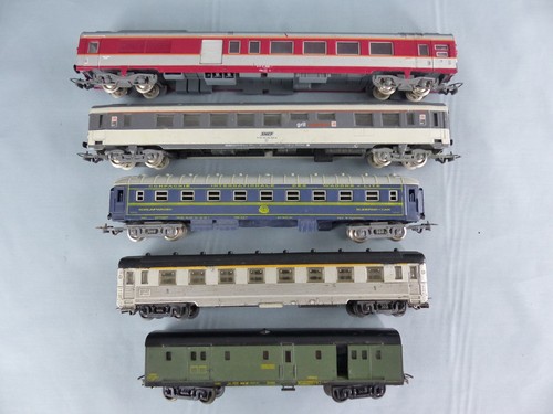 Jouef lot 5 wagons - ho,