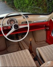 Volant Fiat 600 Jolly Ghia/Multipla D'époque, Fiat 600 D, Seat 770S, Zastava 750