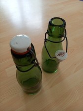 2 anciennes bouteilles BULACH Vintage lideal solidex 