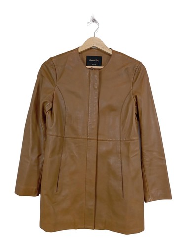 Massimo dutti veste cuir - veste,