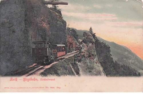 Suisse train crémailliere - , a