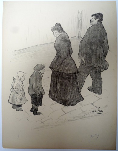 Ibels lithographie - h.g., ibels.