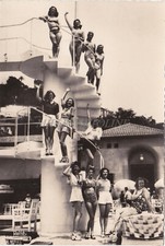 FRANCE - Monaco - Monte-Carlo - L'heure du Bain au Beach - Rella Photo Veritable