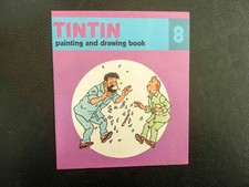 HERGE Tintin album à colorier