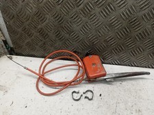 Tondeuse Wolf Rotondor tractée - Manette d'avancement avec son câble