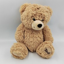 Peluche ours beige TED NLD -