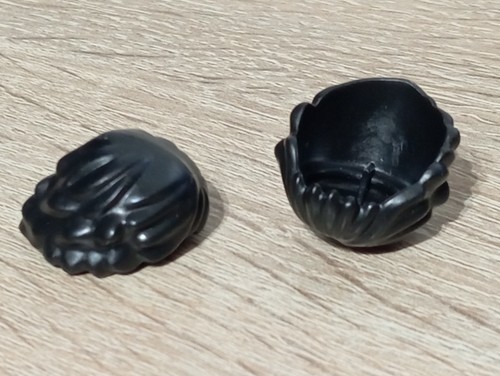 Playmobil perruques noires - x2,