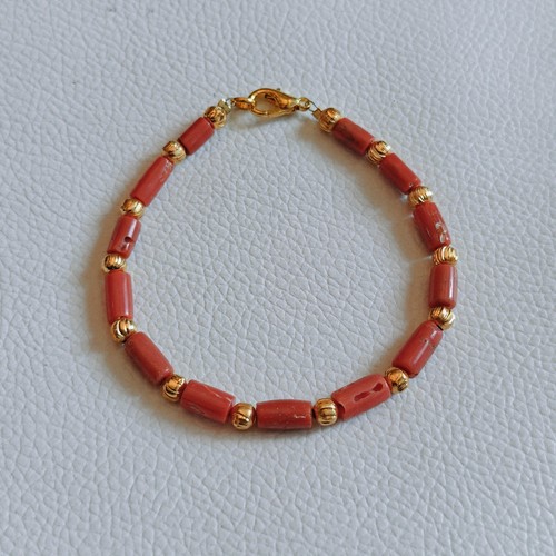 Bracelet vintage corail de - vintage,
