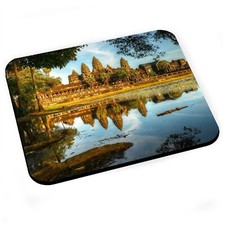 Tapis de Souris Angkor Wat Temple Sacré Birmanie Bouddhisme Lac Merveille