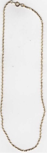 Collier chaîne plaqué - collier,