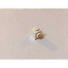 Brique blanche 1x1 avec goujon sur un coté 4558952 pièce détachée Lego 10220 
