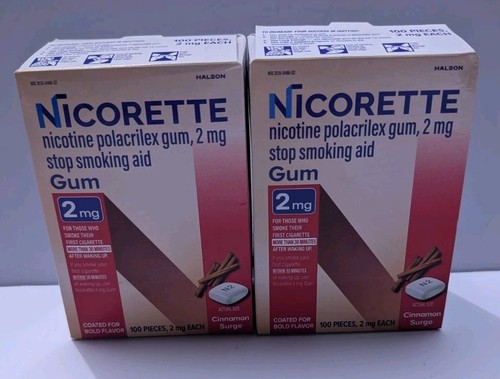 Nicorette nicotine gum - 2,
