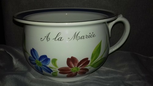 Pot chambre porcelaine l - de,