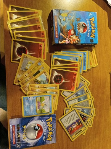 Pokemon deck alte deutsche - alte,
