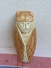 Ancienne Cigale Murale Fabrication Artisanale Fleurs Des Sables Aigues Mortes 