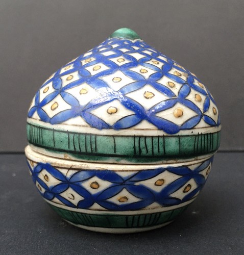 Petite boîte ancienne ronde - petite,