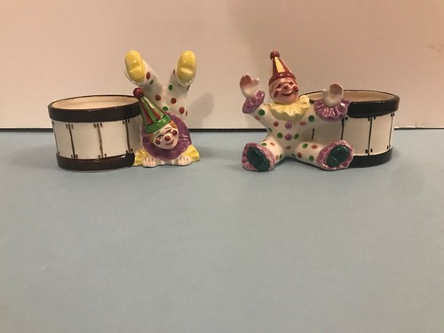 Japanese china clown figurine - japanese,