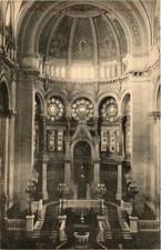 PC JUDAICA, PARIS, SYNAGOGUE DE LA RUE DE LA VICTOIRE, Postcard (b20078)