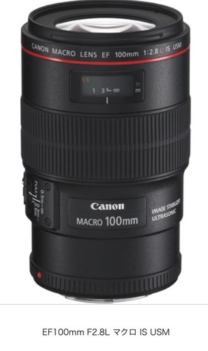 Objectif canon 100mm 8l - objectif, f2.8l