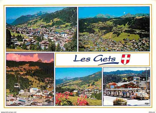 Carte postale les - 74,