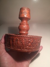 ANCIEN BOUGEOIR ART CÉRAMIQUE