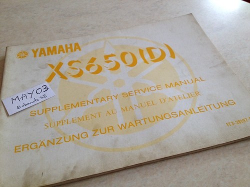 Yamaha xs650 650 650xs - xs650, d