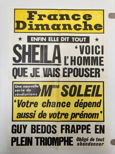 Affiche presse journal - , revue
