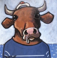 Tableau Vache Marin Tourrier