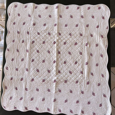 Carré  Boutis Provençal  en