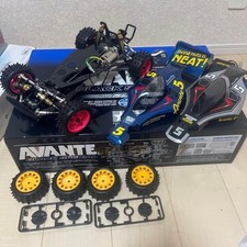 TAMIYA AVANTE Noir Spécial RC Off-Road Car Body Wheels Tires Set No Electronics