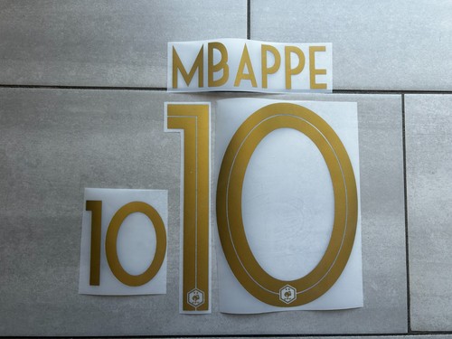 Flocage mbappe or maillot - #10,