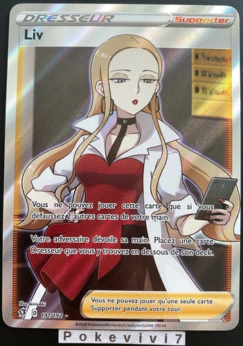 Carte pokemon liv - carte, fa