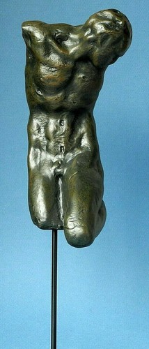 Statuette décorative pécher - statuette,