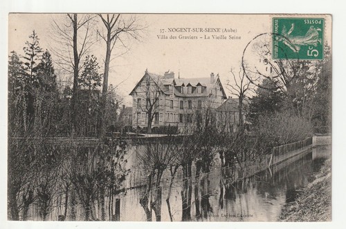 Nogent sur seine aube cpa - sur,